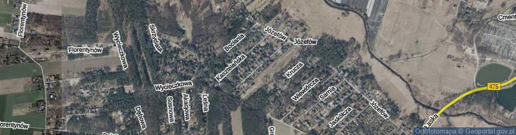 Zdjęcie satelitarne Wypoczynkowa ul.